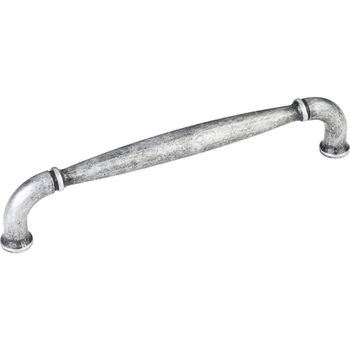 Jeffrey Alexander Chesapeake Collection 5-1/2'' W Cabinet Pull in Distressed Antique Silver