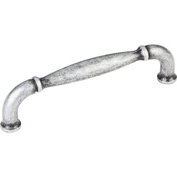 Jeffrey Alexander Chesapeake Collection 4-1/4'' W Cabinet Pull in Distressed Antique Silver
