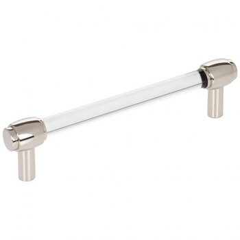 Jeffrey Alexander Carmen Collection 6'' W in Polished Nickel Side view