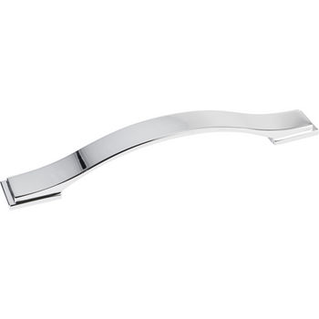 Jeffrey Alexander Mirada Collection 8-1/16'' W Strap Cabinet Pull in Polished Chrome
