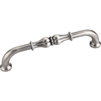 Jeffrey Alexander Bella Collection 5-11/16'' W Cabinet Pull in Brushed Pewter