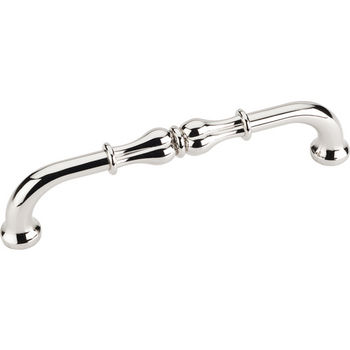 Jeffrey Alexander Bella Collection 5-11/16'' W Cabinet Pull in Polished Nickel