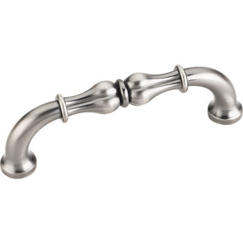 Jeffrey Alexander Bella Collection 4-3/8'' W Cabinet Pull in Brushed Pewter