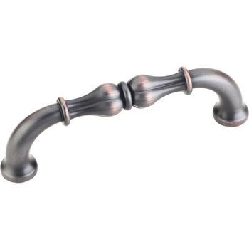 Jeffrey Alexander Bella Collection 4-3/8'' W Cabinet Pull in Brushed Oil Rubbed Bronze