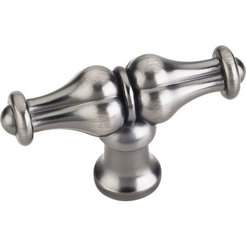Jeffrey Alexander Bella Collection 2-1/4'' W Cabinet T-Knob in Brushed Pewter