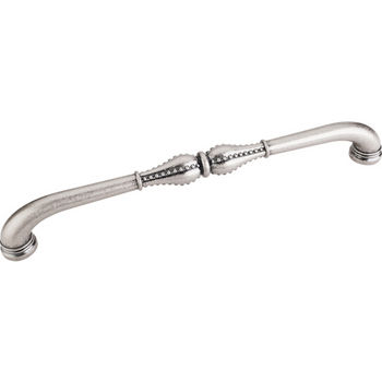 Jeffrey Alexander Prestige Collection 13-1/8'' W Beaded Appliance Pull in Distressed Pewter