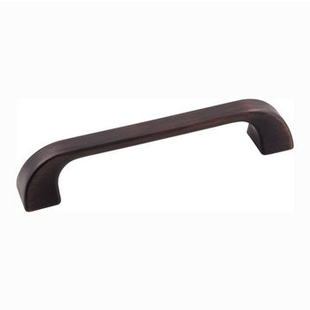 Jeffrey Alexander Marlo Collection 5-13/16" W Decorative Cabinet Pull in Brushed Oil Rubbed Bronze, Center to Center: 128mm (5")