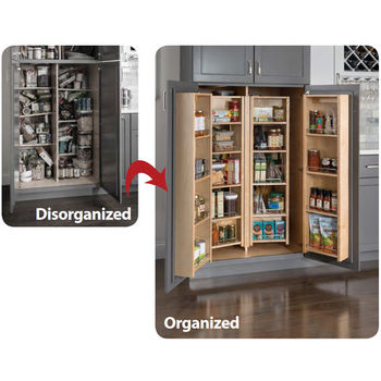 Pantry Swing Out Cabinets