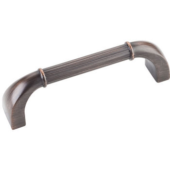 Jeffrey Alexander Cordova Collection 4-3/16'' W Cabinet Pull in Brushed Oil Rubbed Bronze