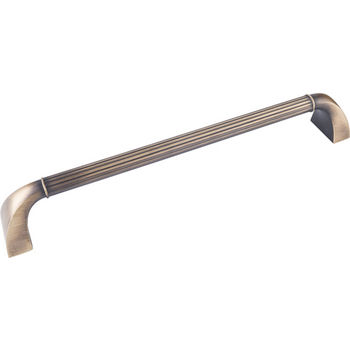 Jeffrey Alexander Cordova Collection 12-3/4'' W Appliance Pull in Antique Brushed Satin Brass