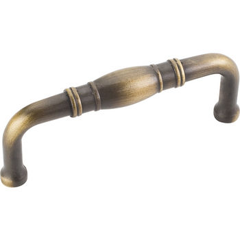Jeffrey Alexander Durham Collection 3-3/8'' W Cabinet Pull in Antique Brushed Satin Brass