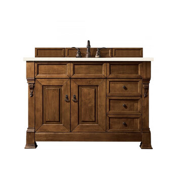 James Martin Furniture Country Oak with Eternal Marfil Quartz Top