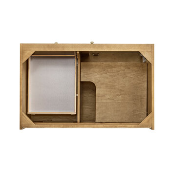 James Martin Furniture Laurent 36'' Single Vanity in Light Natural Oak, Base Cabinet Only