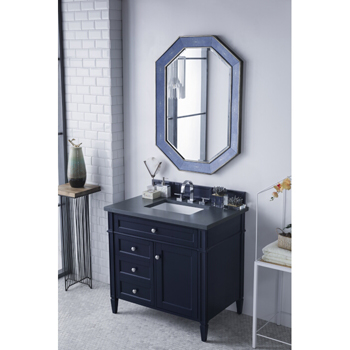 James Martin Furniture Victory Blue Charcoal Soapstone Top