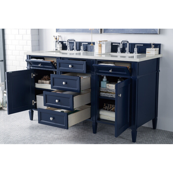 James Martin Furniture Victory Blue Inside View