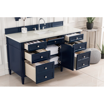 James Martin Furniture 60" Victory Blue Inside View