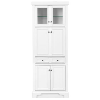 James Martin Furniture De Soto Double Tower Hutch with Base Illustration