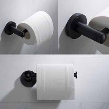 Matte Black - Toilet Paper Holder