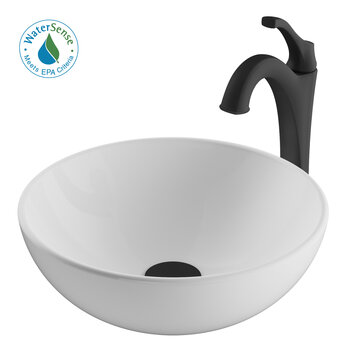 KRAUS Sink w/ Matte Black Faucet Product View