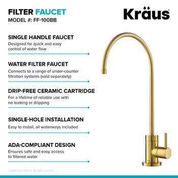 KRAUS Filter Faucet Info