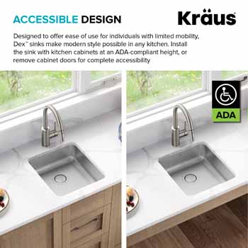 Kraus Dex Series Accessible Design