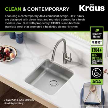 Kraus Dex Series Clean and Contemporary