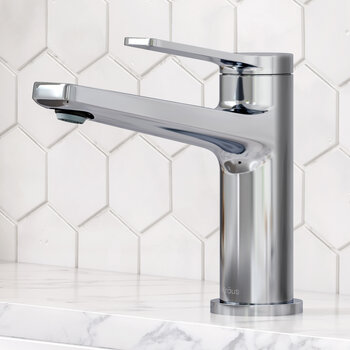 KRAUS Indy™ Single Handle Bathroom Faucet in Chrome