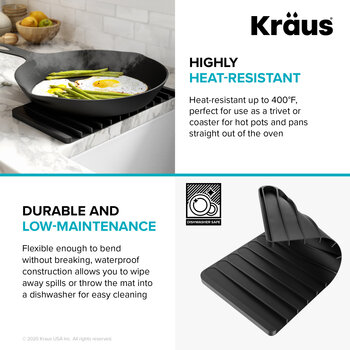 KRAUS KDM-10 Series Drying Mat or Trivet, Heat Resistant