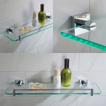 Get Luxury Ventus Bathroom Shelf with Towel Bar