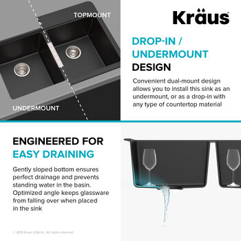 KRAUS Dual Mount Design