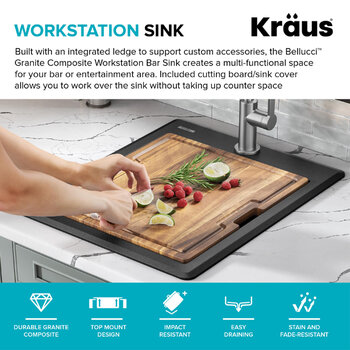 Kraus Bellucci Collection Worstation Sink Info