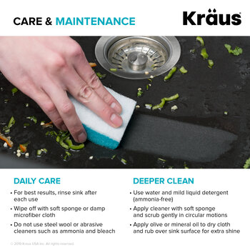KRAUS Care & Maintenance