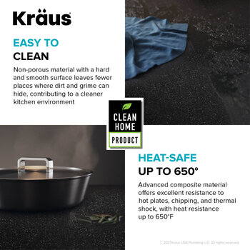 KRAUS Easy to Clean