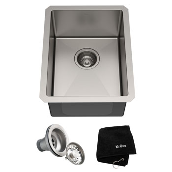 KRAUS Standart PRO™ 14'' Sink with Included Items
