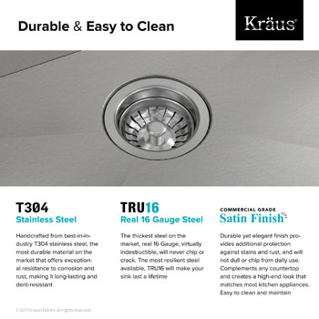 Durable and Easy to Clean