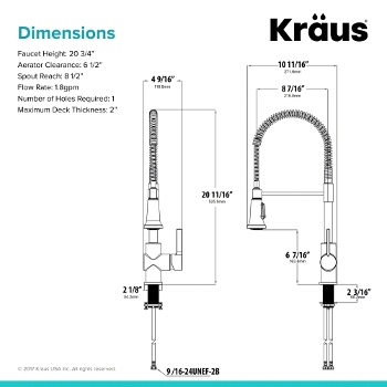 KRAUS Britt™ Dimensions