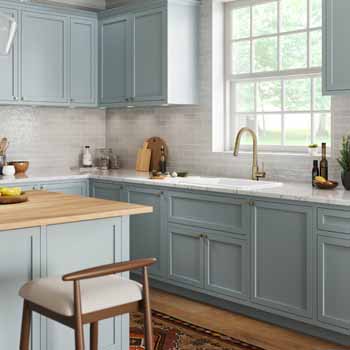 Kraus Brushed Gold Standard Oletto Kitchen Faucet Lifestyle View 3