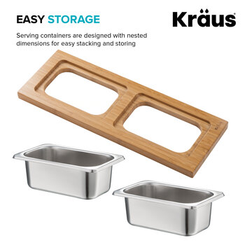 KRAUS Easy Storage
