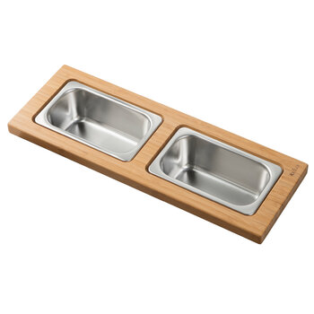KRAUS Serving Board Set w/ 2 Bowls Product View