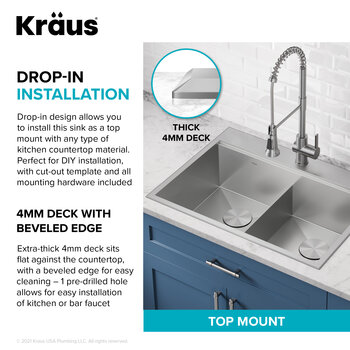 KRAUS Drop-In Installation