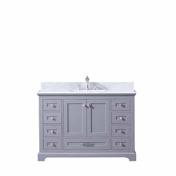 Dark Grey - Base Cabinet With Countertop and Sink
