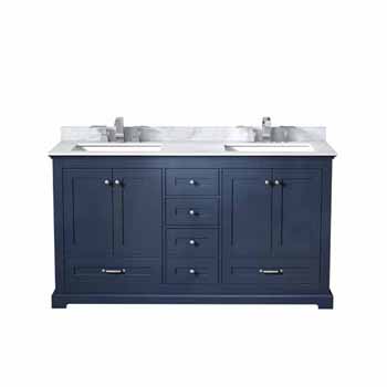 Navy Blue - Base Cabinet With Countertop and Sink
