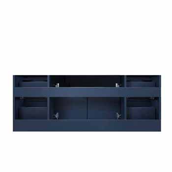 Navy Blue - Cabinet Only Back View
