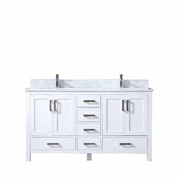 White - Base Cabinet With Countertop and Sink