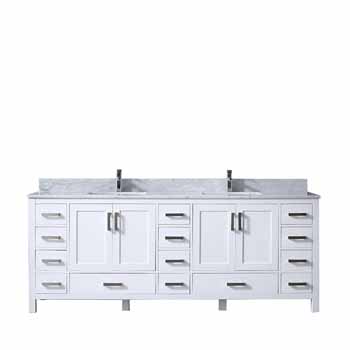 White - Base Cabinet With Countertop and Sink