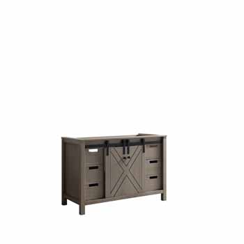 Ash Grey Vanity Cabinet Only and Mirror