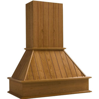 Nantucket Wall Mounted Range Hood with Straight Valence - by Omega National