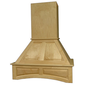 Omega National Signature Deluxe Arched Wall Mount Range Hood with Liner for Broan Ventilation