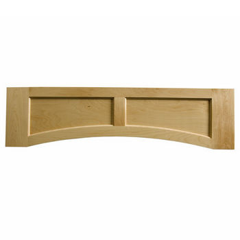 Omega National Solid Wood Flat Panel Valance, 42” W x 10-1/2” H