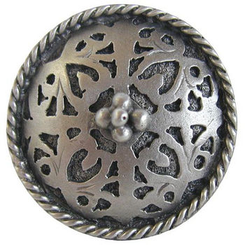 Knob, Moroccan Jewel, Antique Pewter